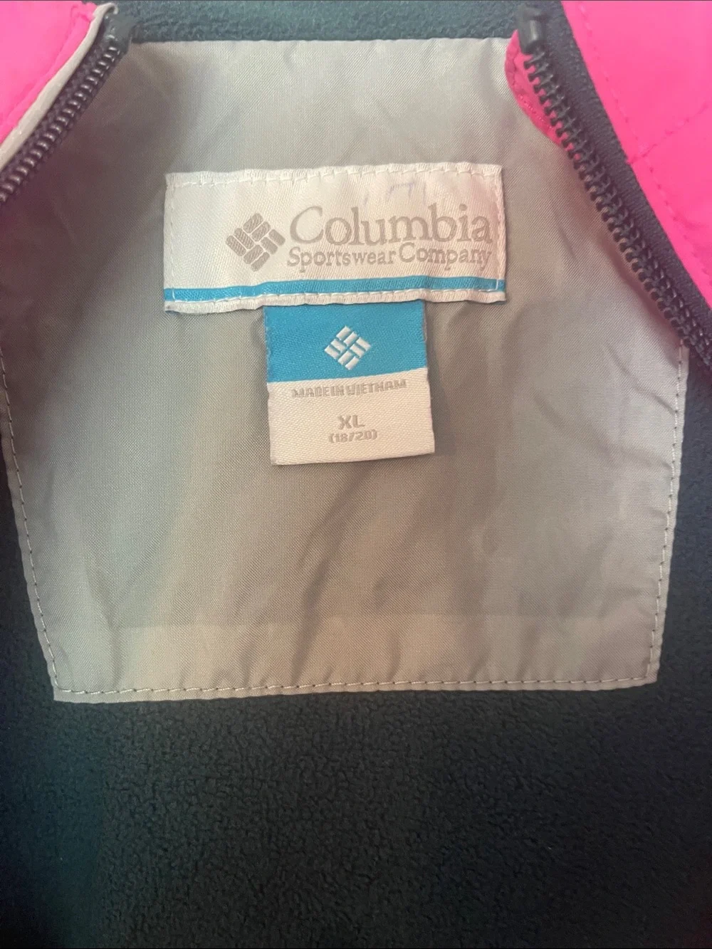 Columbia Kids Hooded Raincoat Size XL 18/20